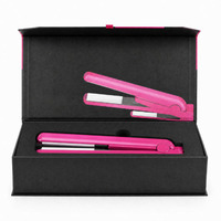 Boîtes d'emballage de luxe personnalisées pour lisseur de cheveux, coffret cadeau fer plat avec fermeture magnétique, céramique tourmaline, marque de beauté