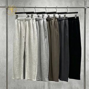 Pantaloni Sportivi da <span class=keywords><strong>Uomo</strong></span> Traspiranti <span class=keywords><strong>a</strong></span> Gamba Dritta 260GSM, Personalizzazione Rapida, Vestibilità Regolare - Product Image 4