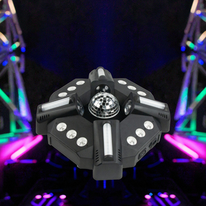 Iluminación de escenario LED 4 en 1 RGBW de 180W para Bar, discoteca, salas de baile y clubes, escenarios de DJ móviles-DMX 512, iluminación de fiesta de luz de discoteca - Product Image 1