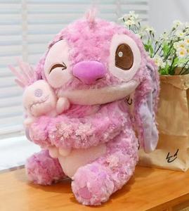Kiraz Çiçeği Tavşan Peluş Oyuncak Yumuşak Kısa Peluş PP Pamuk Dolgulu Şifalı Küçük Altın Gül Kadife Tasarım Çocuklar İçin - Product Image 6