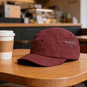 Gorra Deportiva Personalizable de 5 Paneles, Transpirable, con Protección Solar, Ajustable, para Correr, Senderismo y Golf - Product Image 4