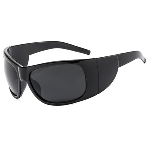Cross Border Cyberpunk Sunglasses <b>Large</b> <b>Frame</b> Polarized UV400 Cycling Outdoor Sports Eyewear - Product Image 2