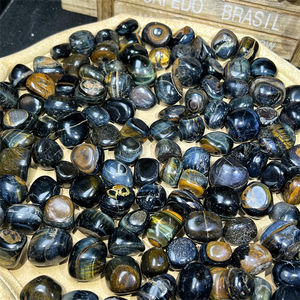 Di alta qualità di vendita calda naturale di piccole dimensioni blu occhio di <span class=keywords><strong>tigre</strong></span> caduto pietra per la guarigione - Product Image 2