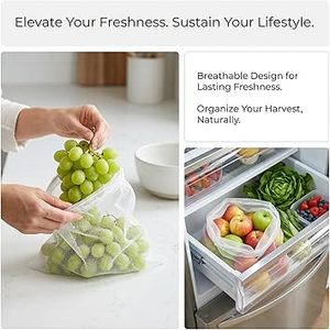 Huamaohengchun24inch Seafood Boil Bags Reusable,Seafood Bag <b>Mesh</b> for Clam Crab Crawfish,Boiling Bag for Vegetables,Potatoes - Product Image 5