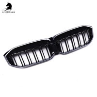 Calandre avant noire brillante de style LED à double barre pour BMW Série 3 G20 LCI 2023+