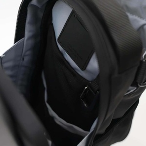 Unisex PU Waist <b>Bag</b> 25L String Closure Gym Fitness <b>Bag</b> Black - Product Image 4
