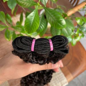 Paquetes de Cabello Humano Rizado Birmano al por Mayor, de 8 a 40 Pulgadas, 3 Paquetes, 100% Sin Procesar, 15A, Cabello Virgen Birmano Rizado - Product Image 3