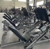 Machine de fitness commerciale multifonctionnelle à charge par plaques pour presse à jambes linéaire et squat, haute qualité, vente chaude