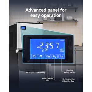 Euhomey Commercial <b>Ice</b> <b>Maker</b> 550 Lbs 24H Industrial <b>Ice</b> Machine With 300 Lbs Storage Bin Secop Compressor Etl - Product Image 2