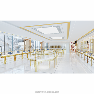 Thời trang chất lượng cao trang sức cửa hàng truy cập thiết kế hình ảnh cho vàng trang sức cửa hàng thiết kế nội thất showroom hiển thị đứng - Product Image 3