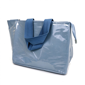 Wholesale Custom Insulated Recyclable Polyester Food <b>Cooler</b> Bag Shopping Hot <b>Drinks</b> Food Delivery Lunch Waterproof Tote Bag - Product Image 4