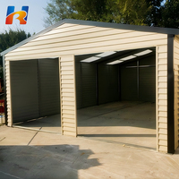 Bâtiment préfabriqué en acier robuste, maison indépendante, garage pour voiture
