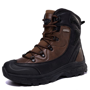 High Quality Outdoor Anti Slip Men's High-top Hiking <strong>Shoes</strong> Waterproof Custom <strong>Shoes</strong> Manufacturers Winter Men Custom <strong>Shoes</strong> - Product Image 4