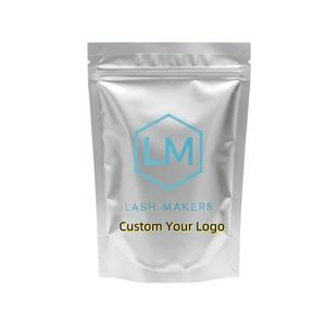 Sacs d'emballage pour extensions de cils en aluminium imprimé personnalisé PRIDISO, à poser - Product Image 2