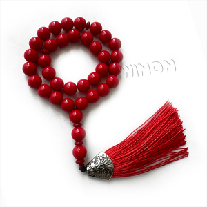 Résine Ambre <span class=keywords><strong>Arabe</strong></span> Tasbih Tesbih Islamique 10mm 33 Perles de Prière Islam Musulman Subha Sebha Worry Beads Allah Mohammed Ramadan Rosaire - Product Image 1