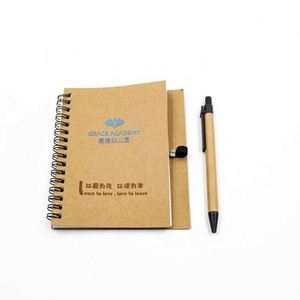 High Quality <b>Notebook</b> Gift <b>Set</b> Cheap Customize logo Wholesale <b>Notebooks</b> Gift <b>Set</b> Promotional Journal Spiral <b>Notebook</b> with Pen - Product Image 3
