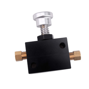 CRASTP Brake Proportioning Valve 1/8 NPT <b>Thread</b> Hydraulic Brake <b>Lock</b> Adjustment For Car Retrofit Upgrade - Product Image 2