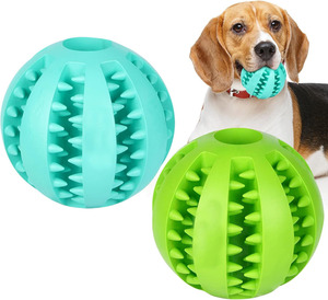 Jouets pour animaux de compagnie en gros : Jouets de créateur pour chiens, jouets à mâcher en caoutchouc, balles interactives pour chiots et soins dentaires pour chiens - Product Image 2