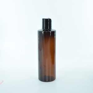 Botella vacía de plástico ámbar para el pelo, botella de aceite para el pelo, color marrón, para reciclaje de cosméticos, con hombro plano, 30ml, 50ml, 60ml, 100ml, 200ml - Product Image 5
