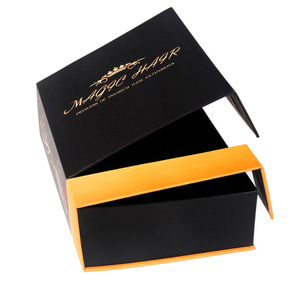 VBOX custom magnetic wig hair extension packaging gift box