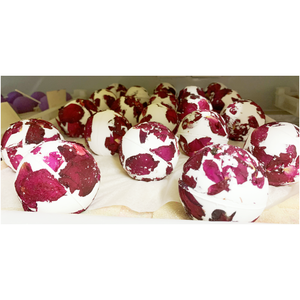Vente chaude Personnalisé Fait Main Rose Séchée Fleur Bain Fizzies Vegan SPA Corps Bain pour Bomb <span class=keywords><strong>Balls</strong></span> pour les Amoureux - Product Image 4