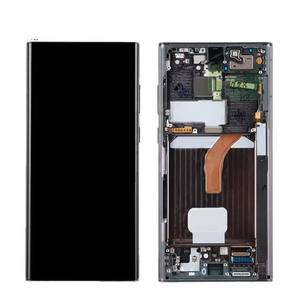Écran tactile <span class=keywords><strong>OLED</strong></span> / <span class=keywords><strong>LCD</strong></span> Incell avec cadre de remplacement pour Samsung Galaxy S22 Ultra - Product Image 1
