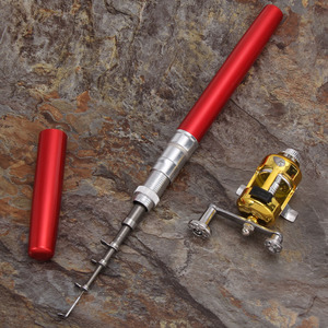 Portable <strong>Fishing</strong> <strong>Rods</strong> Pruty Na Ryby Pocket Telescopic <strong>Fishing</strong> Pole <strong>Pen</strong> Shape Folded <strong>Fishing</strong> <strong>Rods</strong> Lightweight Reel Wheel Tackle - Product Image 4