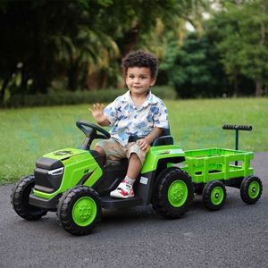 <span class=keywords><strong>Tracteur</strong></span> à pédales pour enfants, tout nouveau, pour les bébés de 1 à 7 ans, avec remorque, <span class=keywords><strong>tracteur</strong></span> électrique pour enfants 12V - Product Image 4