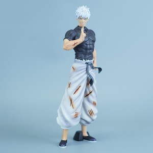 Nuova Statuetta Anime di Gojo Satoru, Modello del Personaggio di <span class=keywords><strong>Jujutsu</strong></span> <span class=keywords><strong>Kaisen</strong></span>, Ornamento e Action Figure - Product Image 1