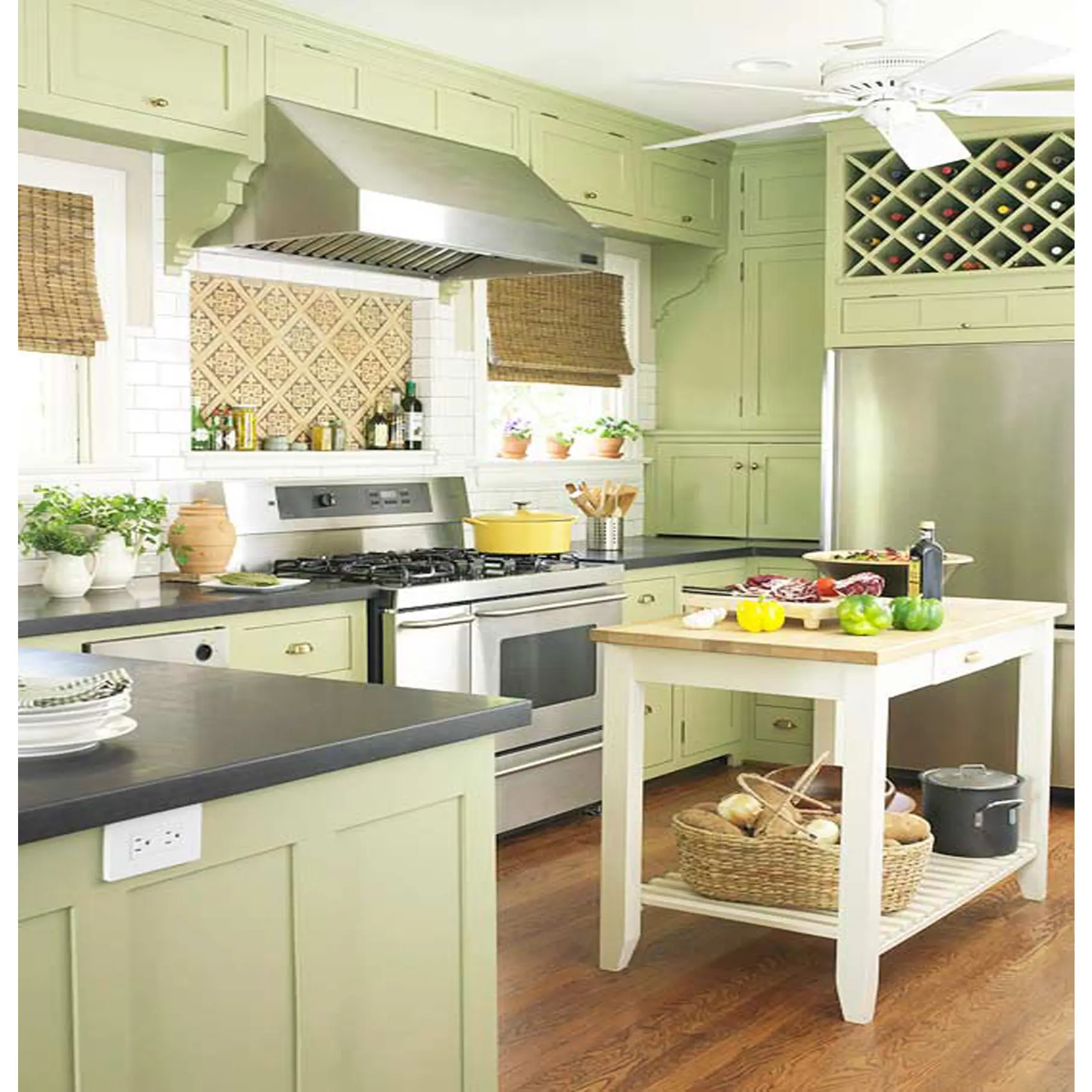 fitted kitchens prices down solid wood shaker design German kitchen cabinet