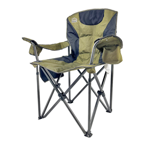 Chaise de camping portable personnalisée Tepu, sac de rangement bilatéral, cadre en acier pliable, légère, style pêche, sillas de playa - Product Image 2