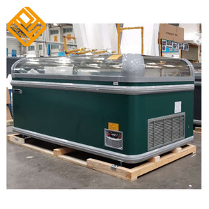 Đơn nhiệt độ siêu thị truy cập dịch vụ thịt hiển thị tủ đông cho nhu cầu làm lạnh - Product Image 3