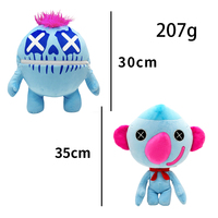 Peluche Monstre Bleu Poppy, Jouet en Peluche Doux, Peluches Poppy Playtime pour les Fans de Jeux, Poupée Monstre Effrayante en Peluche