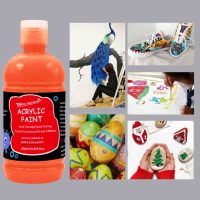 Peinture Acrylique 500 ml, 12 Couleurs, Pigment de Haute Qualité pour Artiste – Vente en Gros avec Assurance Qualité