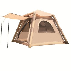 Tente de glamping gonflable portable pour 3 à 5 personnes, tente cabine étanche, installation facile et rapide, maison familiale pour le camping en station balnéaire - Product Image 5