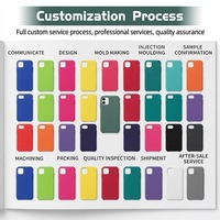 Coque de téléphone en silicone liquide magnétique pour 16 17 18 Pro Max, avec anneau métallique pour l'appareil photo, antichoc, protection à 360 degrés