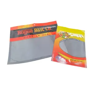 3-Side Seal Zipper Bag Moisture-Proof Stand up Pouch for Food Gravure Printing Industrial Use