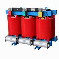 Transformateur sec triphasé en résine coulée OEM personnalisé à faible augmentation de température 200 kVA 10 kV