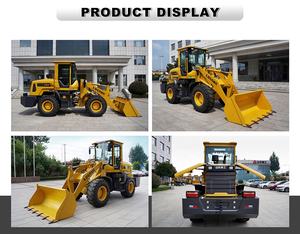 Chargeuse sur pneus miniature LUGONG T938, chargeuse sur pneus articulée de 2 tonnes, petite chargeuse sur pneus, engin de terrassement - Product Image 2