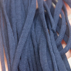 Màu Xanh 6Mm Chiều Rộng Dây Đàn Hồi Cho Mặt Nạ Tùy Chỉnh Màu Đỏ Vàng Chấp Nhận Vòng Tai Dây Đeo - Product Image 3