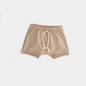 Vêtements neutres pour bébés, t-shirt ample à manches longues en jersey de coton, short assorti pour bébé, tenue en deux pièces pour bébé, automne - Product Image 6