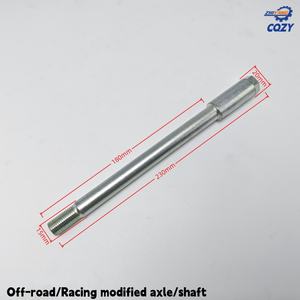 Personnalisation d'usine, arbre d'essieu de roue avant, moyeu, arbre d'essieu de roue arrière tout-terrain, pièces et accessoires de modification de moto de course - Product Image 2