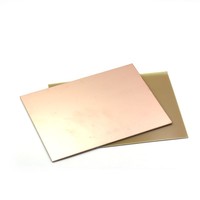 Thin Brass Coated Laminate Sheet 0.4mm 0.5mm 0.6mm Durable for Wall and Workshop Decoration