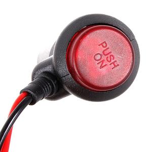 New Condition Copper Contact Cigarette Lighter <b>Socket</b> ABS Housing Switch for Cars and Motorcycles Vehicles - Product Image 3