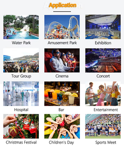 250*19mm 1인치 방수 타이벡 티켓 프린터 이벤트 종이 팔찌 티켓 일회용 팔찌 - Product Image 6