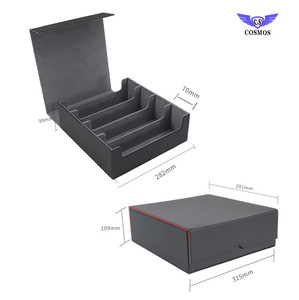 Boîte <span class=keywords><strong>de</strong></span> rangement portable en cuir PU grande capacité, écologique et étanche, pour plus <span class=keywords><strong>de</strong></span> 3000 <span class=keywords><strong>cartes</strong></span> <span class=keywords><strong>de</strong></span> jeu, pour <span class=keywords><strong>joueurs</strong></span> <span class=keywords><strong>de</strong></span> Three Kingdoms Kill - Product Image 1