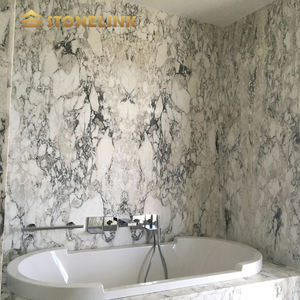 Azulejo compuesto de mármol Arabescato Vagli de diseño moderno, dolomita pulida, losa cortada a medida, respaldo de cerámica, suelo de cocina para Hotel - Product Image 6