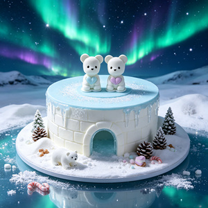 Décoration de gâteau <span class=keywords><strong>en</strong></span> forme de cœur et <span class=keywords><strong>petit</strong></span> ours, 2 pièces, bonbons gélifiés pour la Saint-Valentin - Product Image 4