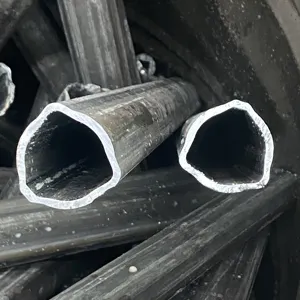 Tubo triangular de aço carbono de precisão de fábrica para eixo Pto