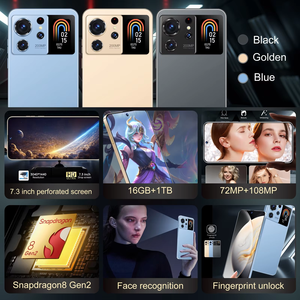 Simply Intuitive Note 40 Pro <span class=keywords><strong>16</strong></span>+1TB 5G - Smartphone de 7.3 Pulgadas Desbloqueado, Doble SIM, 5G, HD, OEM, Nuevo, Oferta de Smartphone - Product Image 6